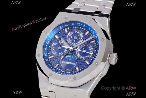 BF Factory Audemars Piguet Perpetual Calendar Watch Blue Dial AAA Replica BF Factory Audemars Piguet Perpetual Calendar Watch Blue Dial AAA Replica