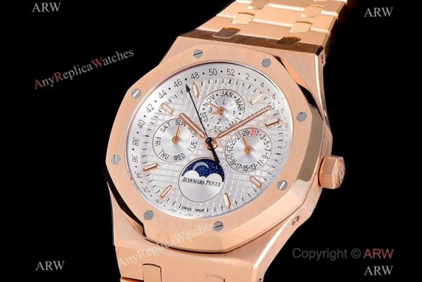 BF Replica Audemars Piguet Perpetual Calendar Watch Rose Gold Cal.5134 Movement BF Replica Audemars Piguet Perpetual Calendar Watch Rose Gold Cal.5134 Movement