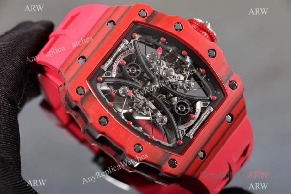 KV Factory Copy Richard Mille Tourbillon Pablo Mac Donough RM53-01 Watch TPT Carbon KV Factory Copy Richard Mille Tourbillon Pablo Mac Donough RM53-01 Watch TPT Carbon