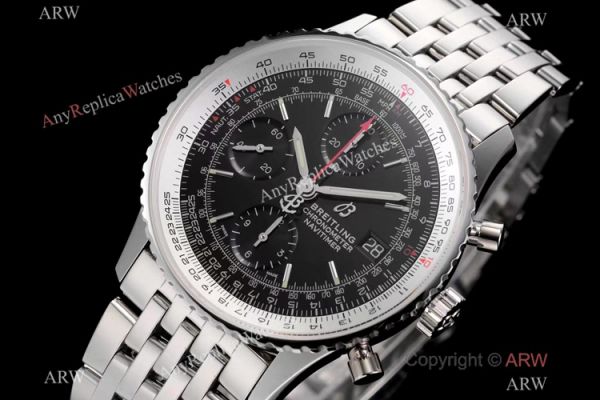 Swiss Grade Breitling Navitimer 1 41mm KOR Factory A7750 Men Watch Stainless Steel Black Dial Swiss Grade Breitling Navitimer 1 41mm KOR Factory A7750 Men Watch Stainless Steel Black Dial