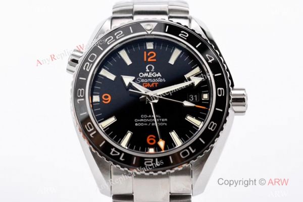 Swiss Copy Omega Seamaster Planet Ocean 600m GMT Watch VSF 8605 Stainless Steel Black Ceramic Bezel Swiss Copy Omega Seamaster Planet Ocean 600m GMT Watch VSF 8605 Stainless Steel Black Ceramic Bezel