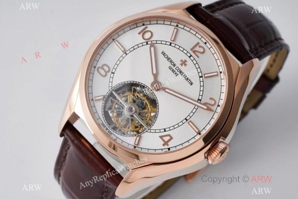 Swiss Replica Vacheron Constantin Fiftysix Flying Tourbillon EUR Factory 1:1 Best Edition Watch Rose Gold Swiss Replica Vacheron Constantin Fiftysix Flying Tourbillon EUR Factory 1:1 Best Edition Watch Rose Gold