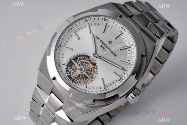 EUR Factory Best Edition Copy Vacheron Constantin Overseas tourbillon Watch Silver Dial EUR Factory Best Edition Copy Vacheron Constantin Overseas tourbillon Watch Silver Dial