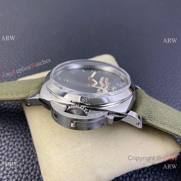 SF Factory Copy Panerai PAM606 Luminor Hong Kong P.3000 Watch Green Strap SF Factory Copy Panerai PAM606 Luminor Hong Kong P.3000 Watch Green Strap