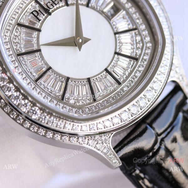 TW Factory Piaget Black-Tie Stainless Steel Diamond Watch 41mm TW Factory Piaget Black-Tie Stainless Steel Diamond Watch 41mm
