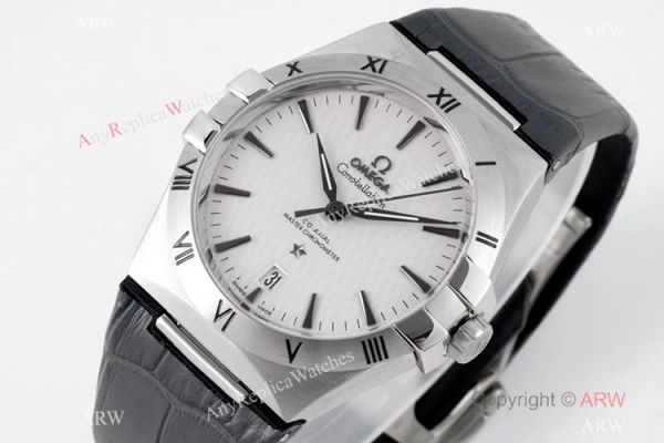 2021 New! AI Factory Omega Constellation 8800 Watch White Dial Black Leather Strap 2021 New! AI Factory Omega Constellation 8800 Watch White Dial Black Leather Strap