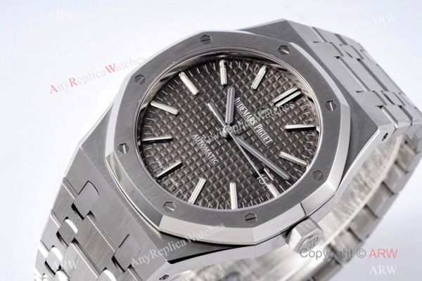 New! ZF Factory V2 Version Audemars Piguet Royal Oak 15400 Replica Watch Gray Face New! ZF Factory V2 Version Audemars Piguet Royal Oak 15400 Replica Watch Gray Face