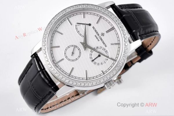 New 2021! AI Factory Vacheron Constantin Geneve Traditionnelle Copy Watch White Dial with Diamonds New 2021! AI Factory Vacheron Constantin Geneve Traditionnelle Copy Watch White Dial with Diamonds