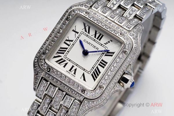 AC Factory Swiss Copy Panthere De Cartier Watch Iced Out Cartier AC Factory Swiss Copy Panthere De Cartier Watch Iced Out Cartier