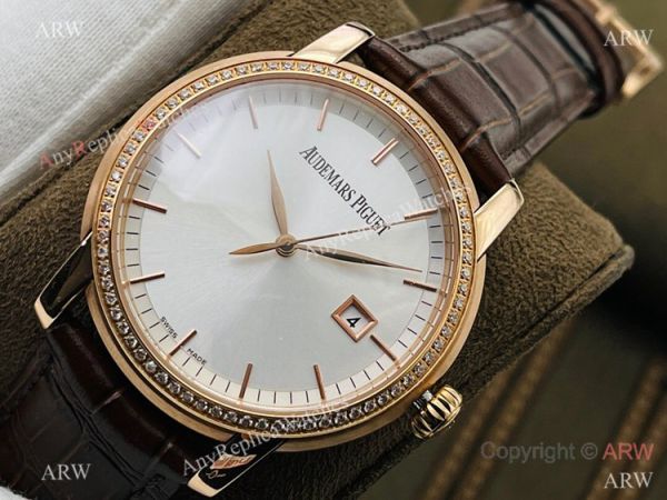 New 2021! Swiss Grade 1 Audemars Piguet Jules Audemars Rose Gold Diamond Watch 3120 Movement New 2021! Swiss Grade 1 Audemars Piguet Jules Audemars Rose Gold Diamond Watch 3120 Movement