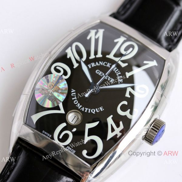 GF Franck Muller Geneve Casablanca Black Dial Watch 2824 Movement GF Franck Muller Geneve Casablanca Black Dial Watch 2824 Movement