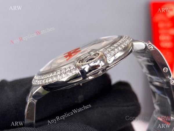 V6 Factory Swiss Copy Cartier Ballon Bleu 42MM Diamond Bezel Watch Automatic Movement V6 Factory Swiss Copy Cartier Ballon Bleu 42MM Diamond Bezel Watch Automatic Movement