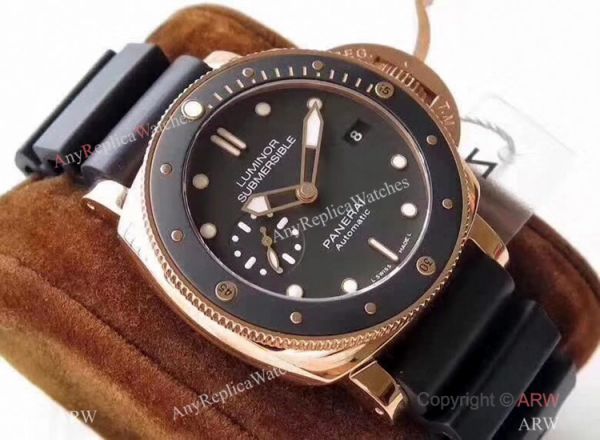 ZF Factory Panerai Pam684 Luminor Submersible 1950 P.9010 Watch 42mm Rose Gold ZF Factory Panerai Pam684 Luminor Submersible 1950 P.9010 Watch 42mm Rose Gold