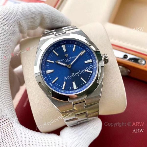 Copy Vacheron Constantin Geneve Overseas Rhodium Grey Stainless Steel Watches with No Date Copy Vacheron Constantin Geneve Overseas Rhodium Grey Stainless Steel Watches with No Date