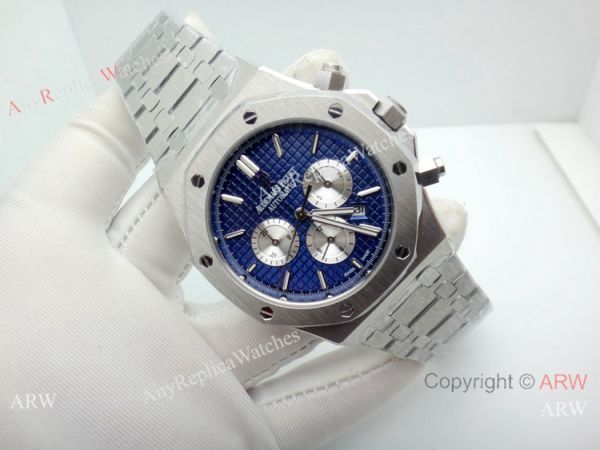 Best Replica Audemars Piguet Royal Oak Blue Chronograph Watch 41mm Best Replica Audemars Piguet Royal Oak Blue Chronograph Watch 41mm