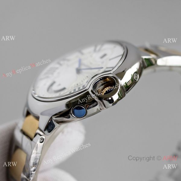 JH Factory Swiss Replica Ballon Bleu Cartier 9120 Watch Two Tone 42mm JH Factory Swiss Replica Ballon Bleu Cartier 9120 Watch Two Tone 42mm
