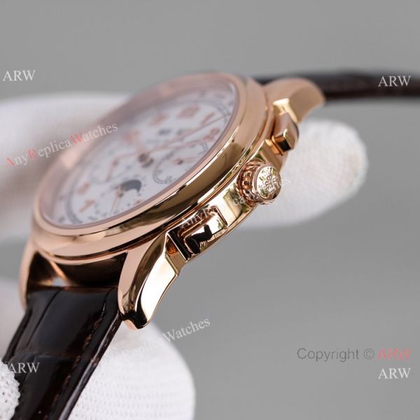 JH Swiss Copy Patek Philippe Perpetual Calendar Chronograph Rose Gold Watch JH Swiss Copy Patek Philippe Perpetual Calendar Chronograph Rose Gold Watch