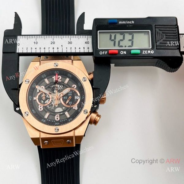 Replica Hublot Big Bang Chronograph Rose God Watch 42mm Replica Hublot Big Bang Chronograph Rose God Watch 42mm