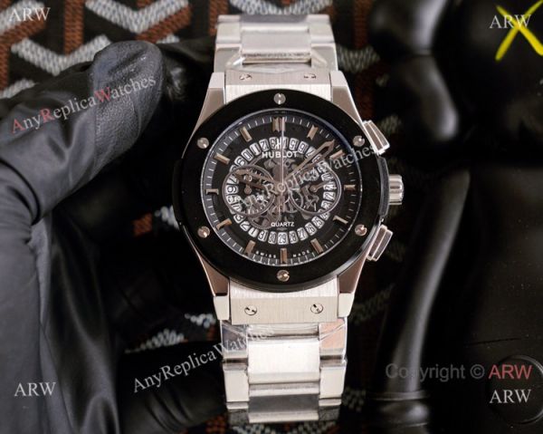 2021 Copy Hublot Geneve Big Bang Skeleton Stainless Steel Watch 2021 Copy Hublot Geneve Big Bang Skeleton Stainless Steel Watch