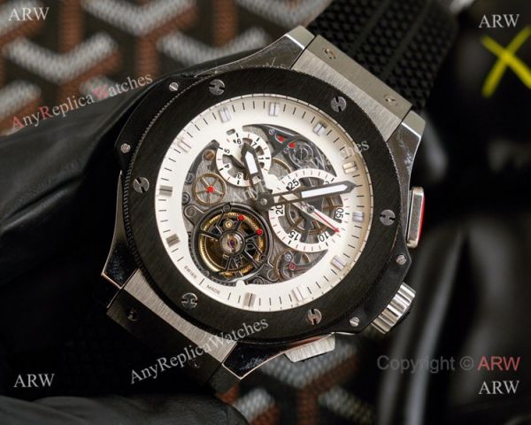 2021 Copy Hublot Big Bang Tourbillon 45mm Watches Stainless Steel 2021 Copy Hublot Big Bang Tourbillon 45mm Watches Stainless Steel