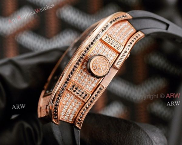 Fully Iced Out Richard Mille RM 51-02 Tourbillon Diamond Twister Copy Watch Fully Iced Out Richard Mille RM 51-02 Tourbillon Diamond Twister Copy Watch