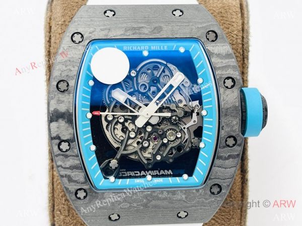 ZF Favtory Copy Richard Mille RM055 Bubba Watson NTPT Carbon Watch Men ZF Favtory Copy Richard Mille RM055 Bubba Watson NTPT Carbon Watch Men