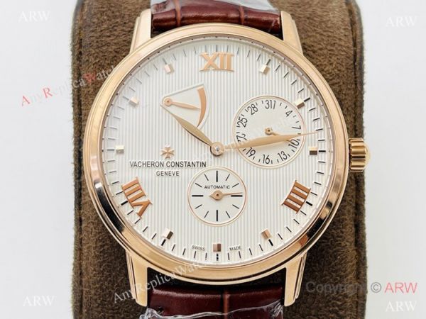 Swiss Grade One Vacheron Constantin Patrimony Power reserve TWS Cal.1420 Rose Gold Watch Swiss Grade One Vacheron Constantin Patrimony Power reserve TWS Cal.1420 Rose Gold Watch