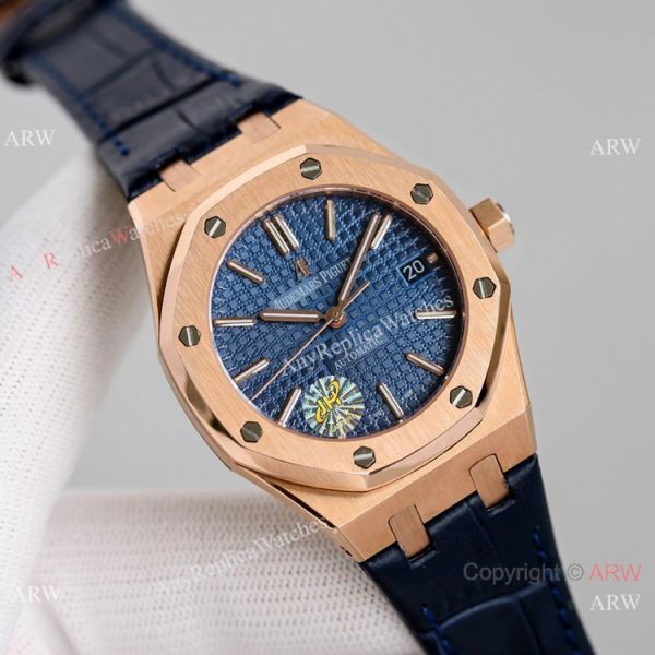JH Factory Audemars Piguet Royal Oak Rose Gold 37mm Gray Dial Watch JH Factory Audemars Piguet Royal Oak Rose Gold 37mm Gray Dial Watch