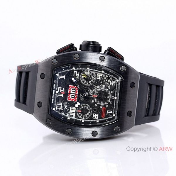 Best Copy Richard Mille RM 011-FM Chronograph Carbon Watch Automatic For Men Best Copy Richard Mille RM 011-FM Chronograph Carbon Watch Automatic For Men