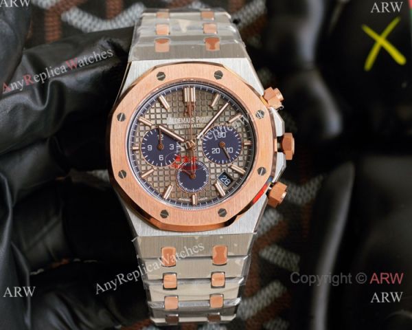 Knockoff Audemars Piguet Royal Oak 42mm Watch 2-Tone Rose Gold Chronograph Knockoff Audemars Piguet Royal Oak 42mm Watch 2-Tone Rose Gold Chronograph