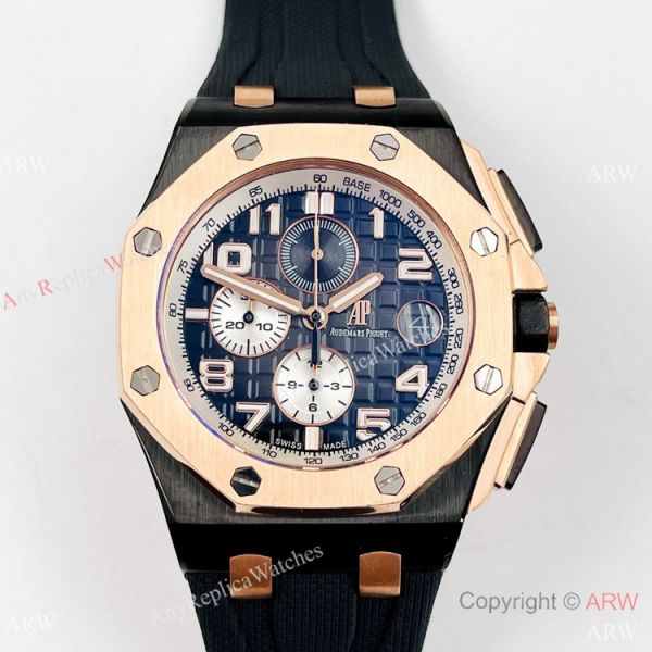 Japan Grade Audemars Piguet Royal Oak Offshore Copy Watches Blue Bezel 44mm Japan Grade Audemars Piguet Royal Oak Offshore Copy Watches Blue Bezel 44mm