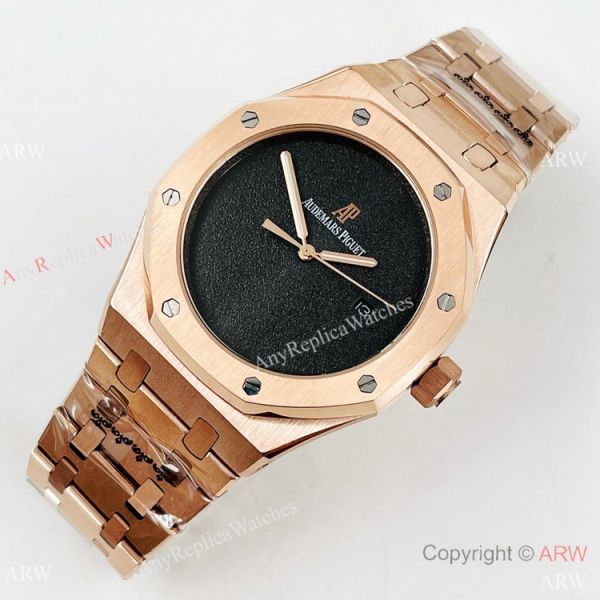 High Quality Audemars Piguet Rose Gold Royal Oak Blank Face Watch High Quality Audemars Piguet Rose Gold Royal Oak Blank Face Watch