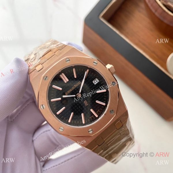 Copy Audemars Piguet Royal Oak Jumbo QUARTZ Watch Rose Gold White Dial Copy Audemars Piguet Royal Oak Jumbo QUARTZ Watch Rose Gold White Dial