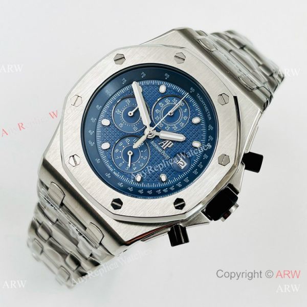 Best Quality Audemars Piguet Royal Oak Offshore Watch Stainless steel Blue Dial Best Quality Audemars Piguet Royal Oak Offshore Watch Stainless steel Blue Dial