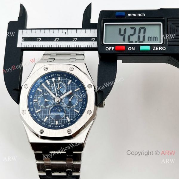 Clone Audemars Piguet Royal Oak Perpetual Calendar Watch Blue Dial 42mm Clone Audemars Piguet Royal Oak Perpetual Calendar Watch Blue Dial 42mm