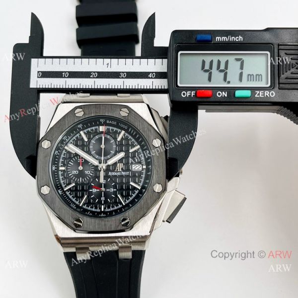 High-end Copy Audemars Piguet Offshore Chronograph Watch Black Bezel High-end Copy Audemars Piguet Offshore Chronograph Watch Black Bezel