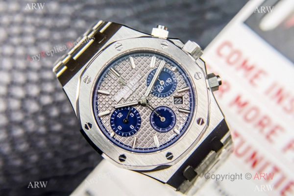 Grade 1A Swiss Copy Audemars Piguet Royal Oak ETA7750 Men Watch Stainless Steel Gray Dial Grade 1A Swiss Copy Audemars Piguet Royal Oak ETA7750 Men Watch Stainless Steel Gray Dial