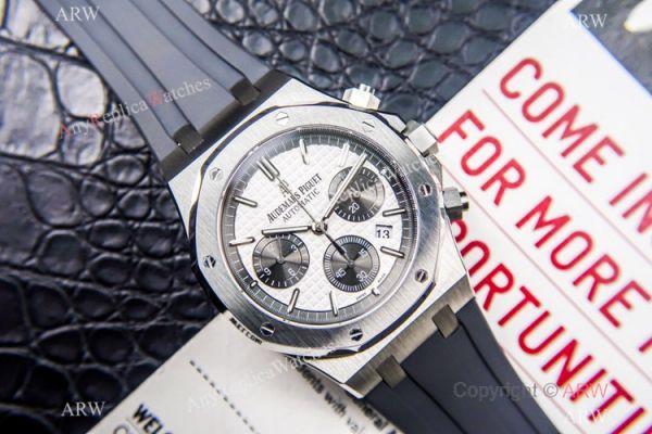 Grade 1A Swiss Copy Audemars Piguet Royal Oak Chrono ETA 7750 Watch 41mm Panda Dial Grade 1A Swiss Copy Audemars Piguet Royal Oak Chrono ETA 7750 Watch 41mm Panda Dial