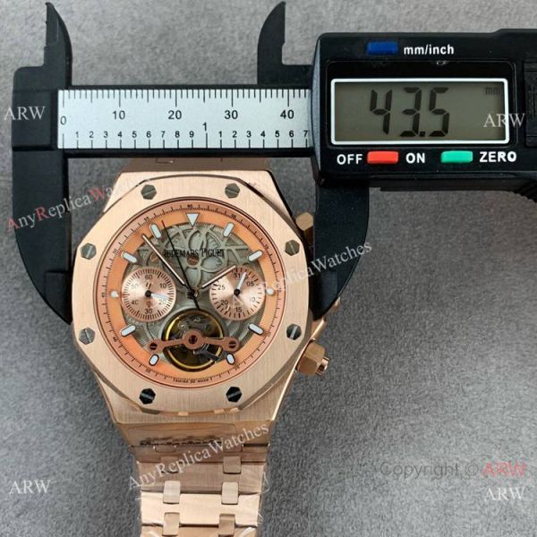 High Quality Audemars Piguet Royal Oak Offshore Skeleton Rose Gold Watch High Quality Audemars Piguet Royal Oak Offshore Skeleton Rose Gold Watch