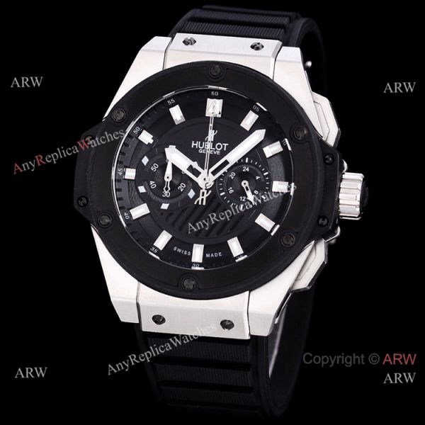 Best Copy Hublot Big Bang King Power VK Chronograph Watch Stainless Steel Best Copy Hublot Big Bang King Power VK Chronograph Watch Stainless Steel