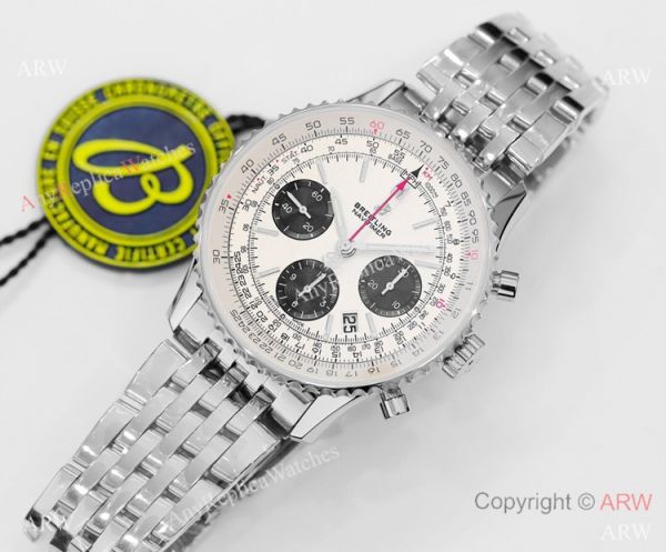 GF V2 Replica Breitling Navitimer B01 Chronograph Watch Panda Dial Best 1:1 Watches GF V2 Replica Breitling Navitimer B01 Chronograph Watch Panda Dial Best 1:1 Watches