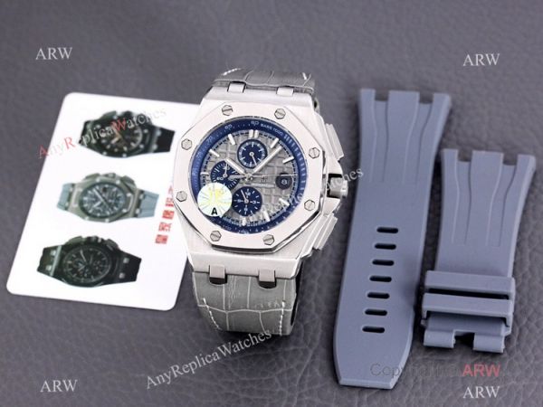 JF 1:1 Swiss Audemars Piguet AP Royal Oak Offshore 26400IO Watch Blue Inner 44mm JF 1:1 Swiss Audemars Piguet AP Royal Oak Offshore 26400IO Watch Blue Inner 44mm