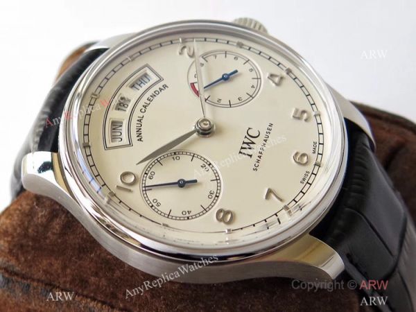 Swiss Grade 1A IWC Portugieser Annual Calendar IW503501 ZF White Dial Leather Strap Swiss Grade 1A IWC Portugieser Annual Calendar IW503501 ZF White Dial Leather Strap