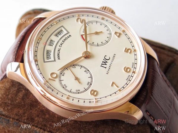 Swiss Grade IWC Portugieser Annual Calendar ZF Factory Rose Gold White Dial Replica Watch Brands 1:1 Copy Watch Swiss Grade IWC Portugieser Annual Calendar ZF Factory Rose Gold White Dial Replica Watch Brands 1:1 Copy Watch