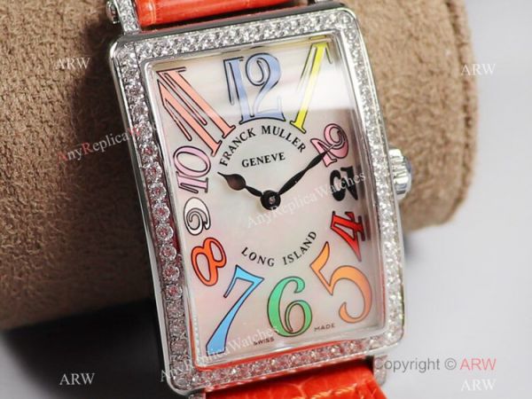 2021 New Franck Muller Long Island 952QZ Diamond Bezel Watch Brands 1:1 Copy Watch 2021 New Franck Muller Long Island 952QZ Diamond Bezel Watch Brands 1:1 Copy Watch