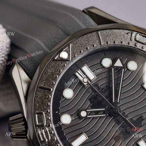 New 2021 Watches Swiss Omega Black Seamaster Diver 300m Watch Rubber Strap New 2021 Watches Swiss Omega Black Seamaster Diver 300m Watch Rubber Strap