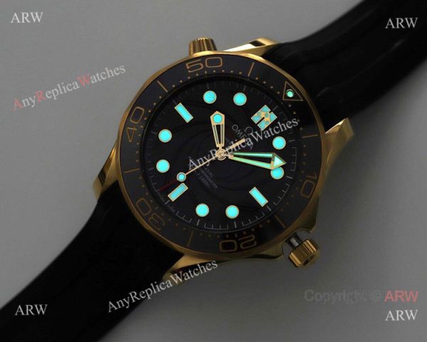 Super Clone Omega Seamaster James Bond OR 8800 Movement Watch Gold Case 42mm Super Clone Omega Seamaster James Bond OR 8800 Movement Watch Gold Case 42mm