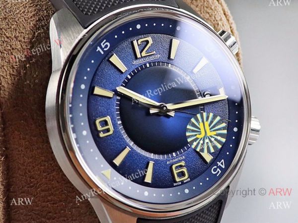 Swiss Copy Jaeger-LeCoultre Polaris Date Q9068681 Watch Blue Dial Swiss Copy Jaeger-LeCoultre Polaris Date Q9068681 Watch Blue Dial