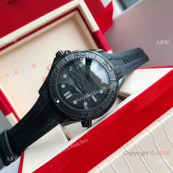 2021 New Omega Seamaster Diver 300m Black Black Ceramic Watch 2021 New Omega Seamaster Diver 300m Black Black Ceramic Watch