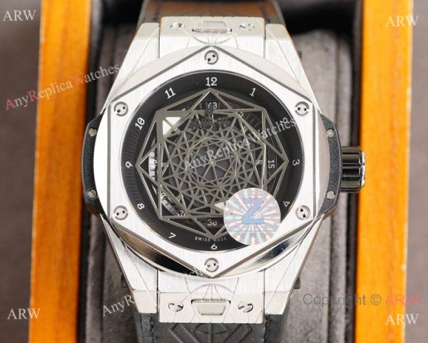 Z Factory Swiss Replica Hublot Sang Bleu Watch 45mm Citizen Movement Z Factory Swiss Replica Hublot Sang Bleu Watch 45mm Citizen Movement